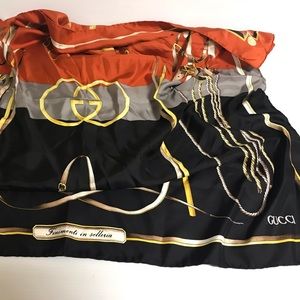 Gucci silk scarf